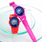Nutri Quest Kids Digital Watches (Pink & Red)