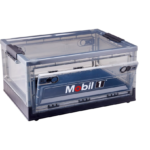 Mobil 1 Clear Collapsible Storage Crate
