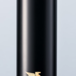 Mobil Pegasus Logo Black Insulated Travel Flask