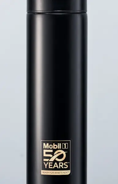 Mobil 1 50 Years Commemorative Insulated Flask